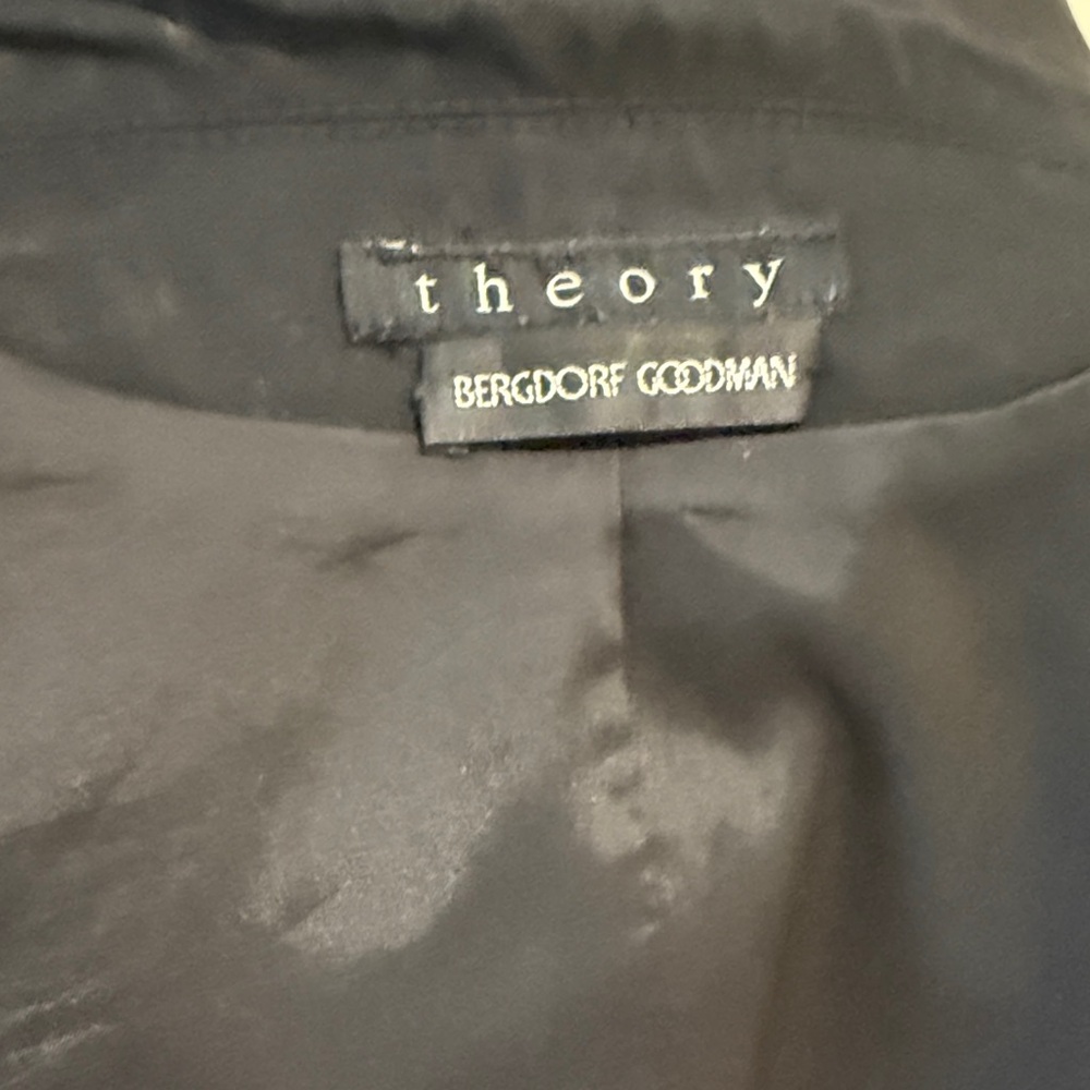 Theory Black Women's black suit with pants size 2 - Picture 5 of 8